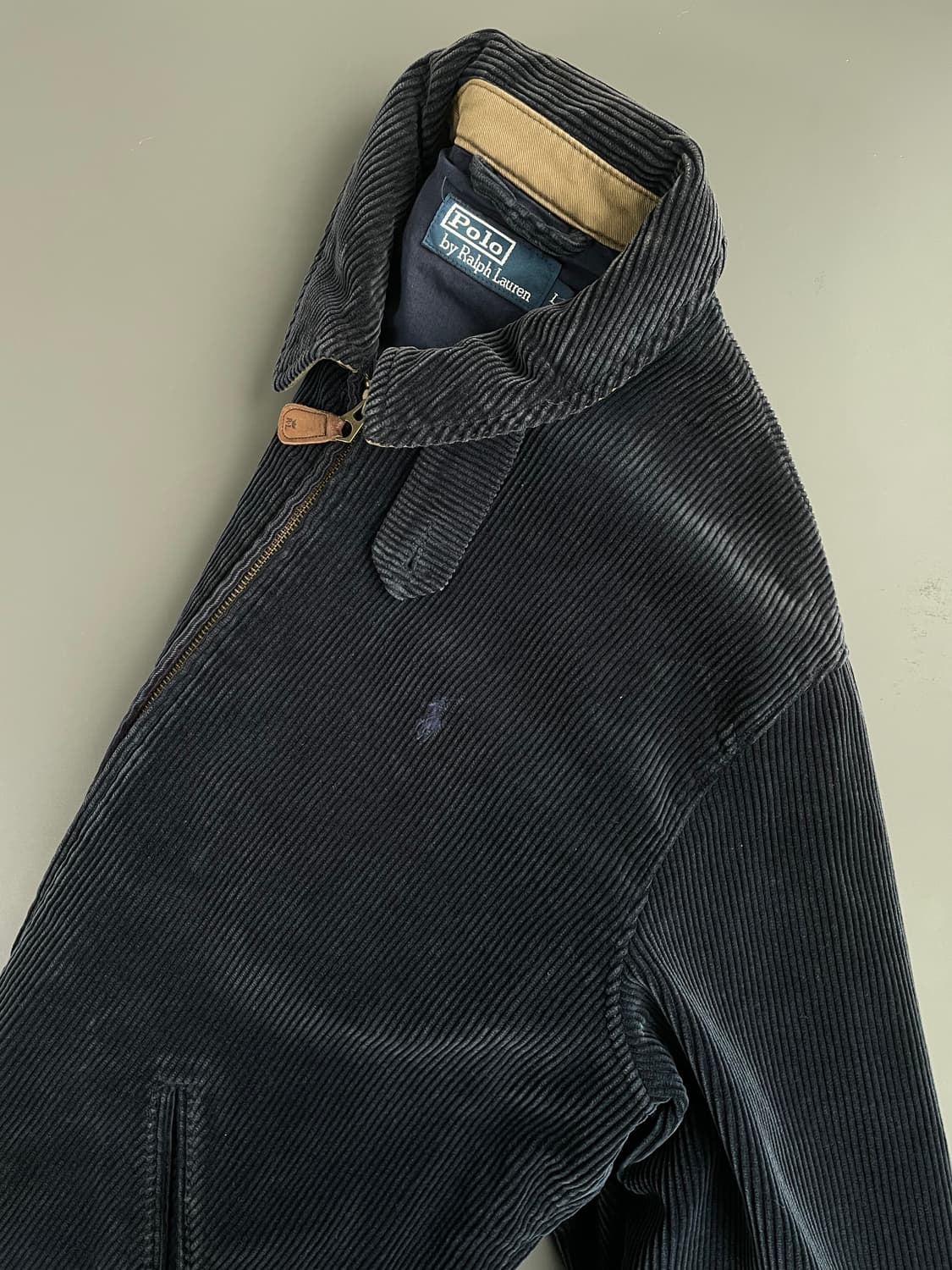 [L] 폴로 랄프로렌 자수로고 코듀로이 헤링턴 자켓 상품이미지4