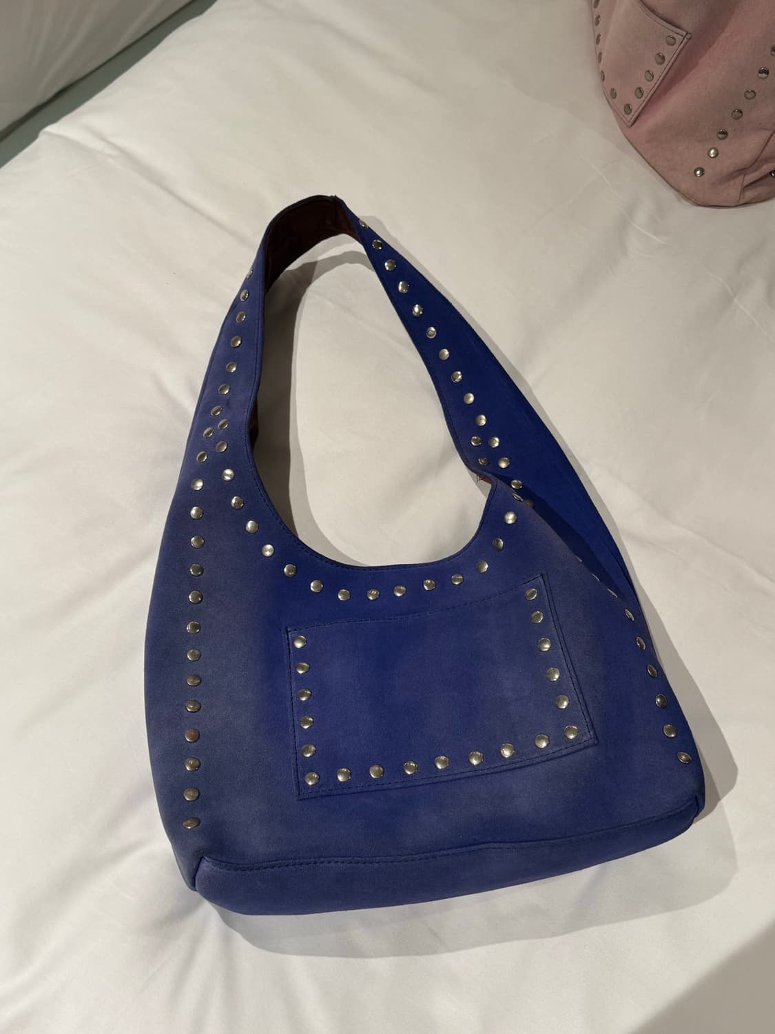 Handmade Studded Suede Bag 상품이미지6