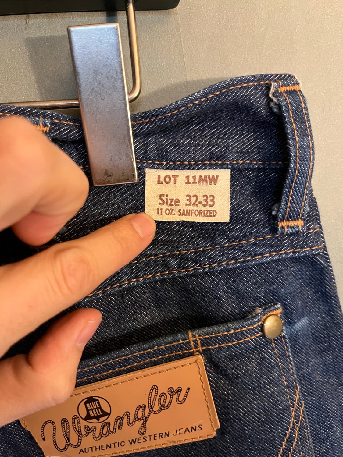 Wrangler 11MW 1951 Bluebell Japan 복각 상품이미지8