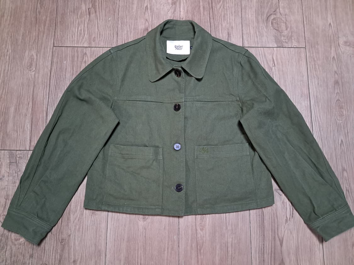 아틀리에나인 면 자켓 S 상품이미지3