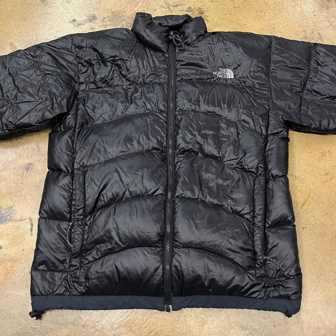 [정품/L] 노스페이스 써밋 블랙 패딩 점퍼 b16 상품이미지3