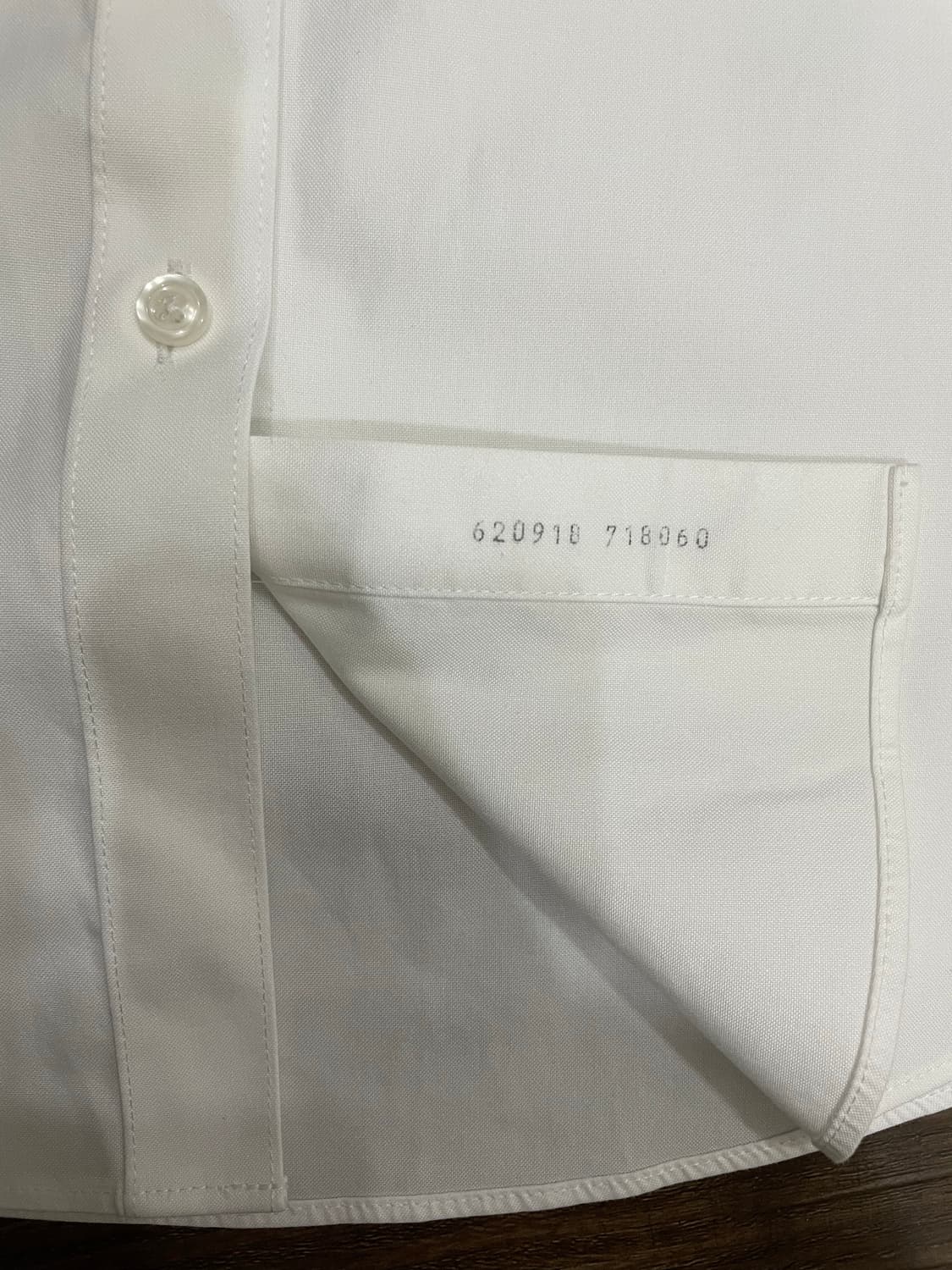 브룩스 브라더스 논 아이론 클래식핏 화이트 셔츠 상품이미지6