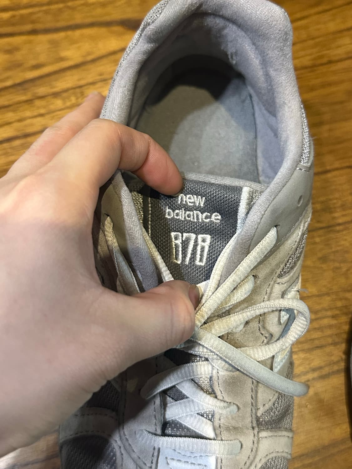 뉴발란스 878 회색 운동화 250mm 상품이미지5