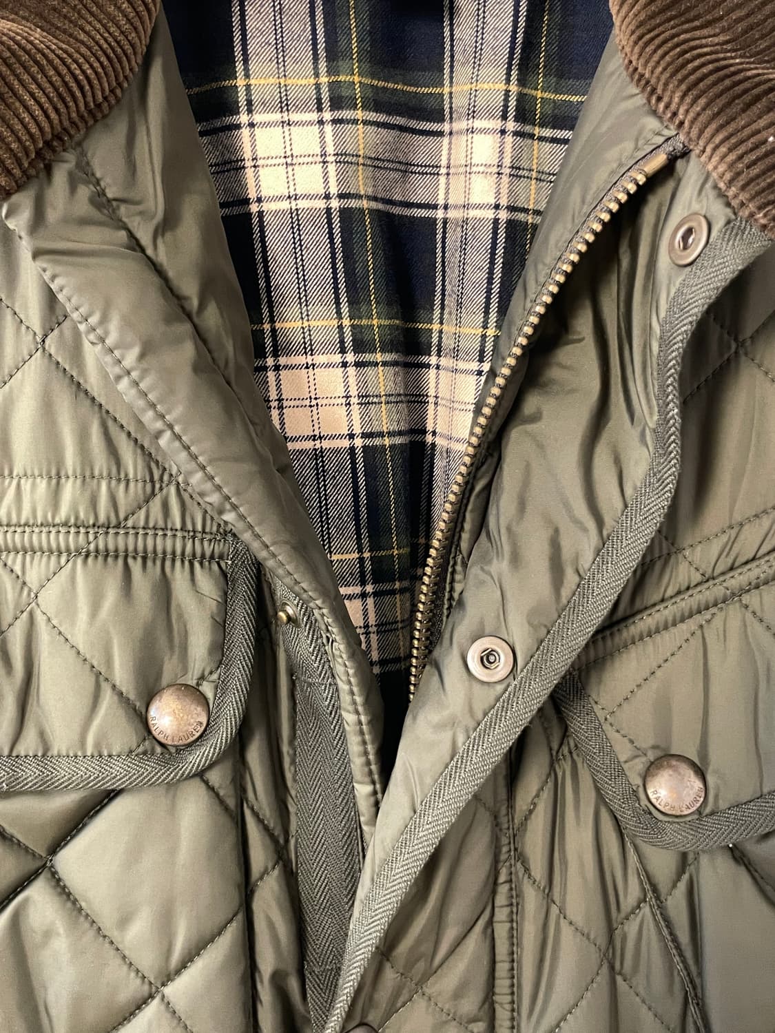 폴로 퀼팅 자켓  상품이미지6