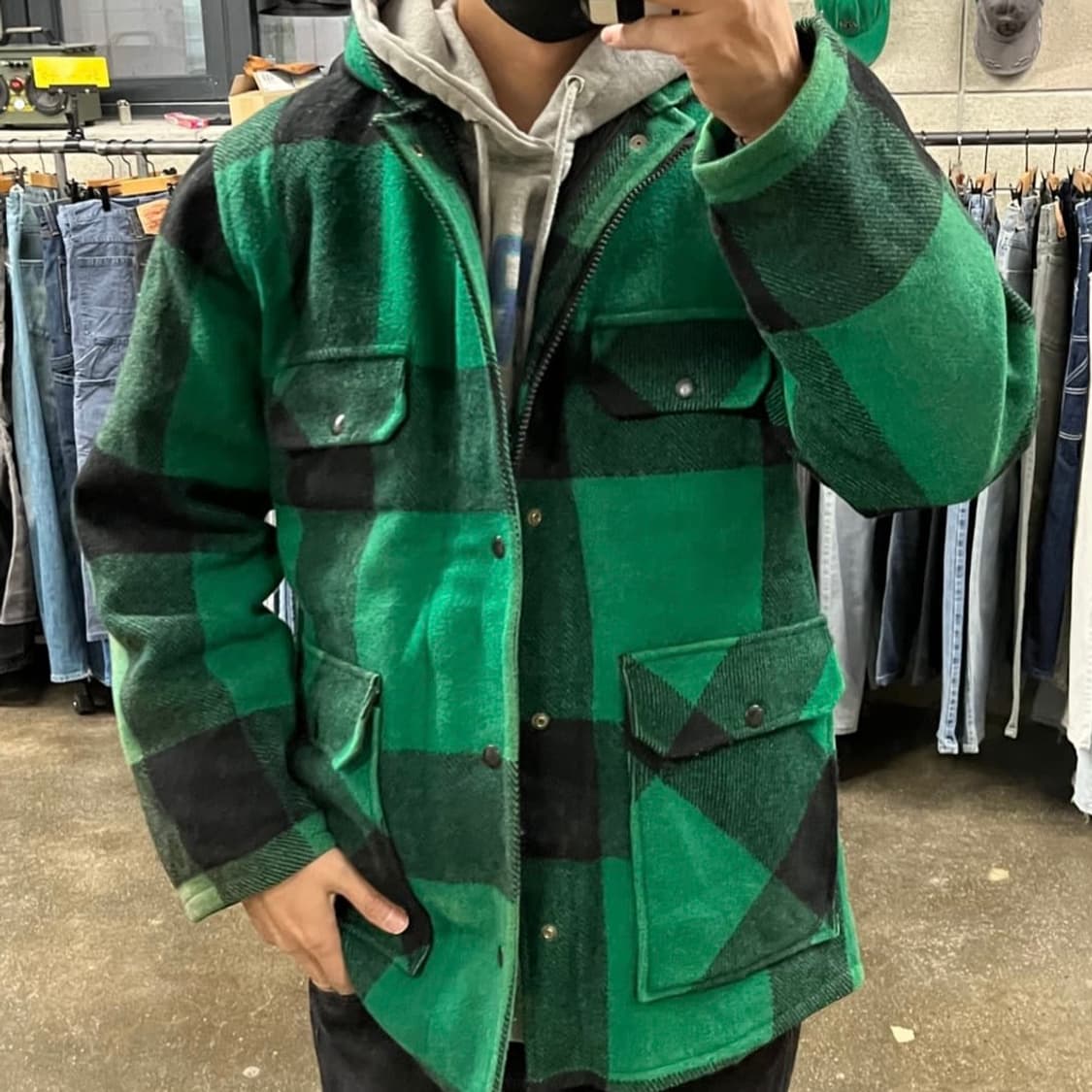 80s Johnson 매키노 울 자켓 (100-105) 상품이미지1