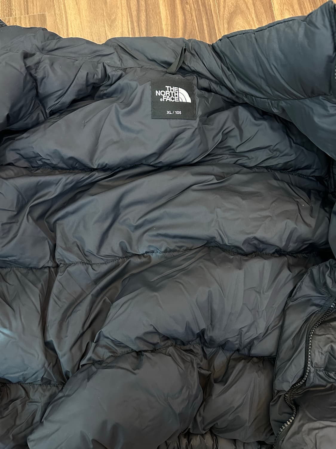 노스페이스 1996 눕시 패딩 105(XL) 블랙 상품이미지8