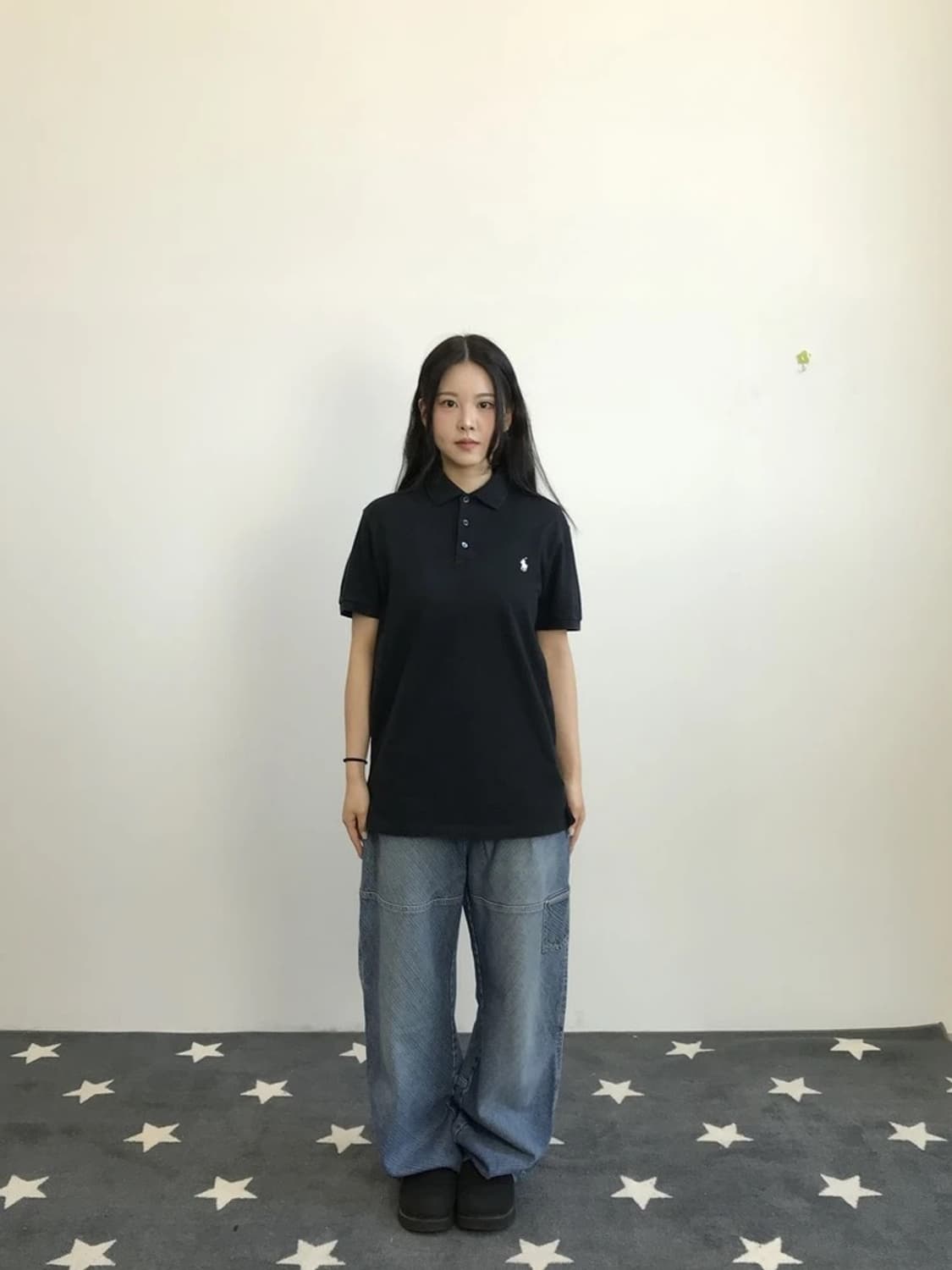 Polo Ralph Lauren Black Polo Slim Fit 상품이미지1