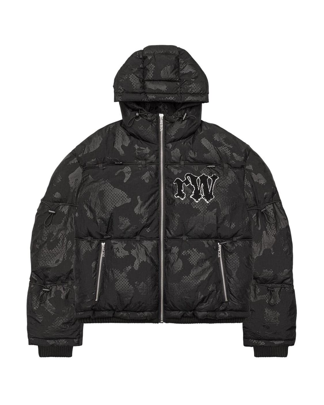 racer worldwide camo puffer jacket 상품이미지1