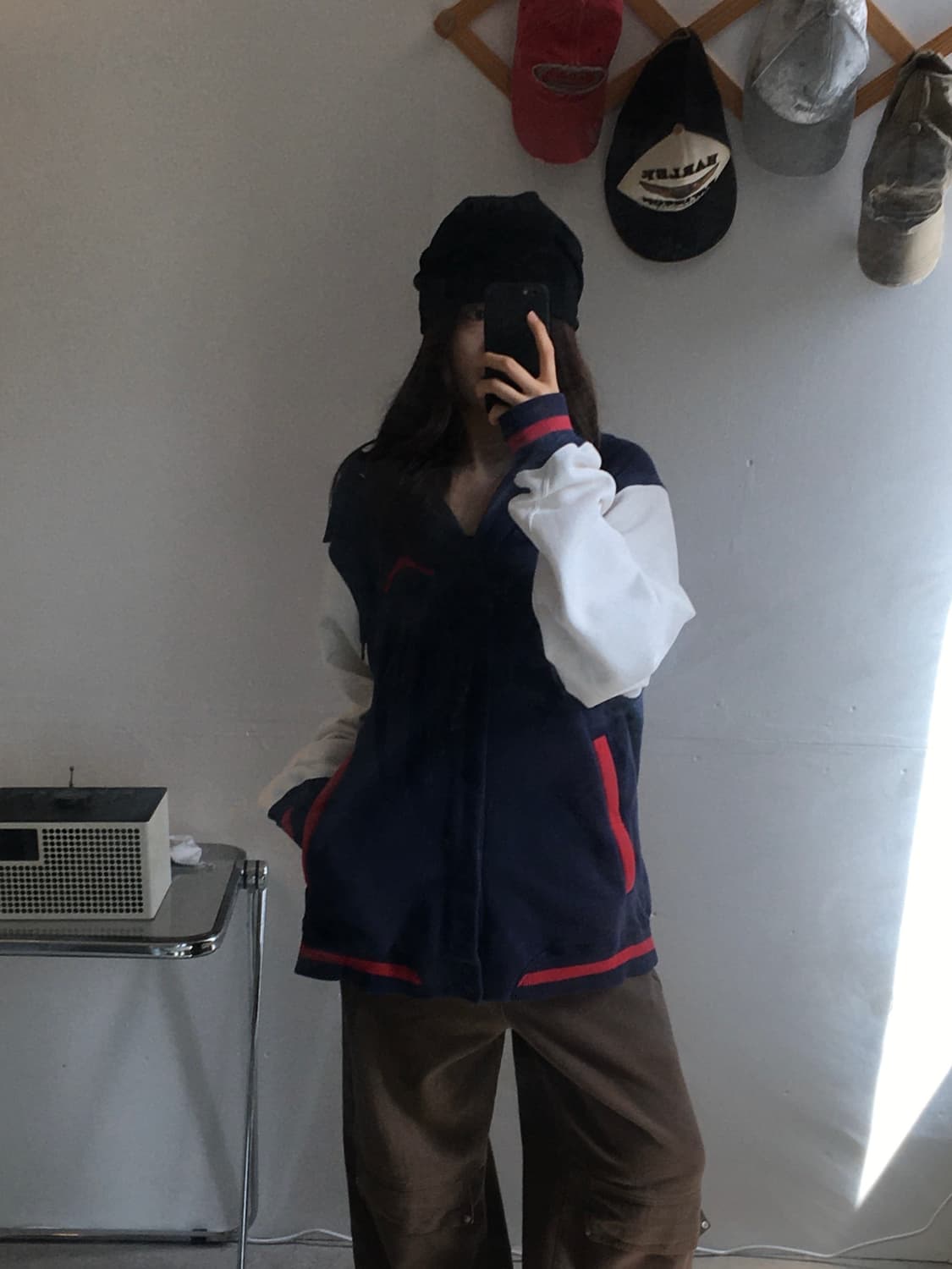 나이키 조던 후드 버튼자켓 상품이미지1