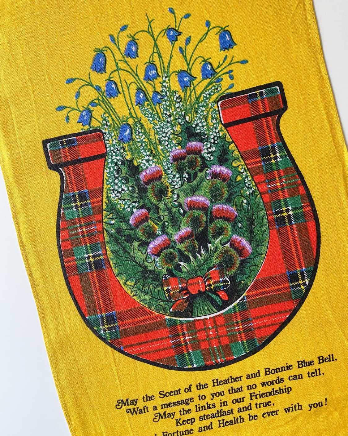 유럽 빈티지 패브릭 (TARTAN HORSESHOE) 상품이미지4