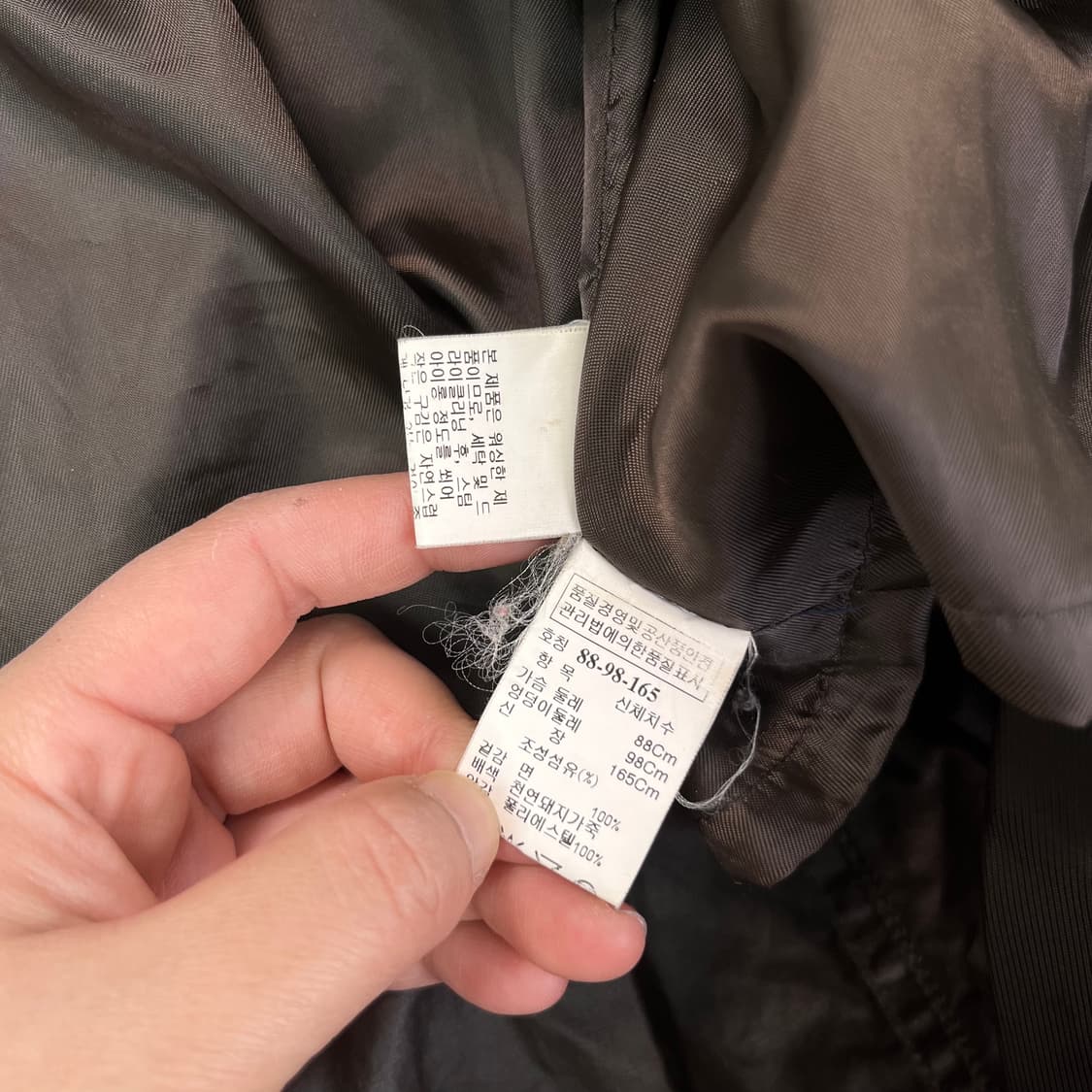 100 시스템옴므 브라운 야상 자켓 상품이미지5