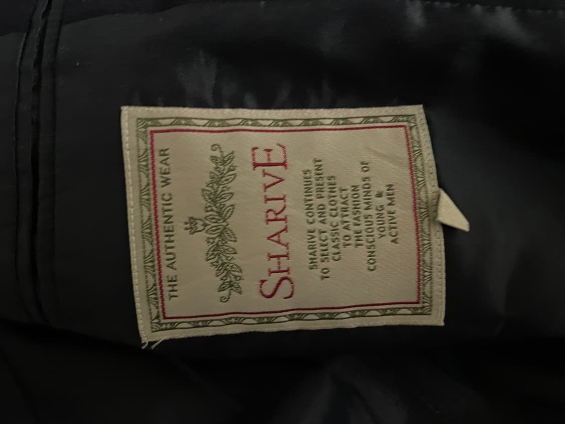 SHARIVE 네이비 금장 더블 블레이저 상품이미지3