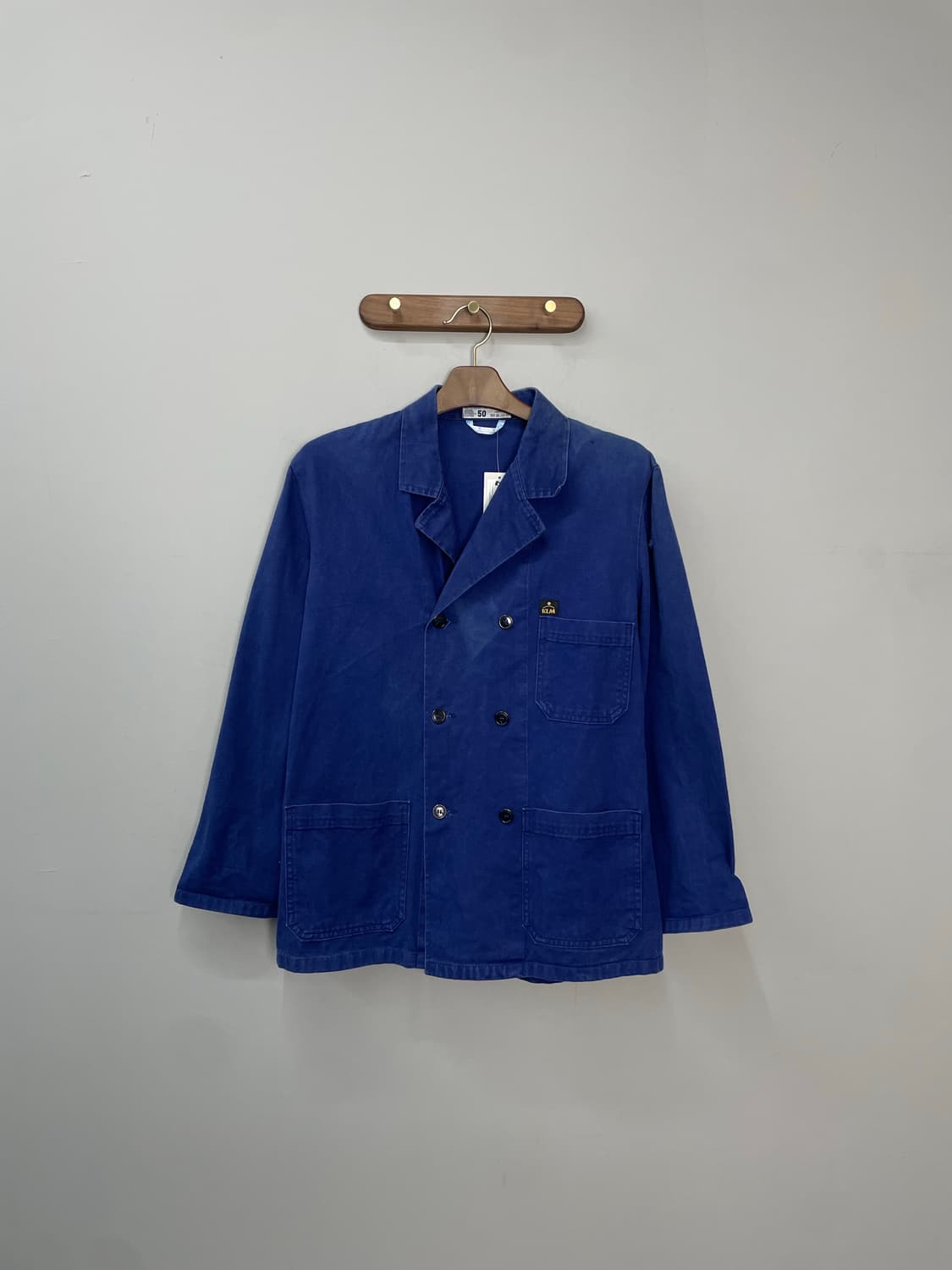 빈티지 KLM 블루 워크 자켓 H1370 상품이미지2