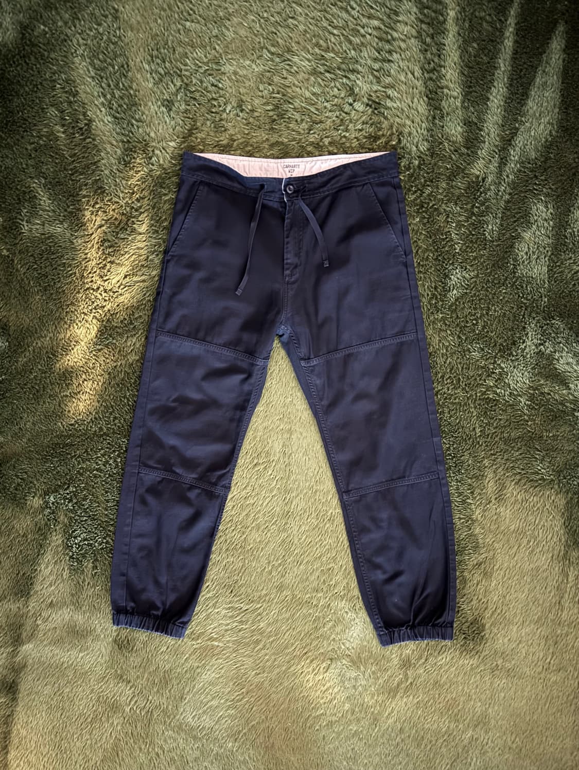 [M] 칼하트 Wip Marshall 마샬 코튼 조거 팬츠 블랙 상품이미지1