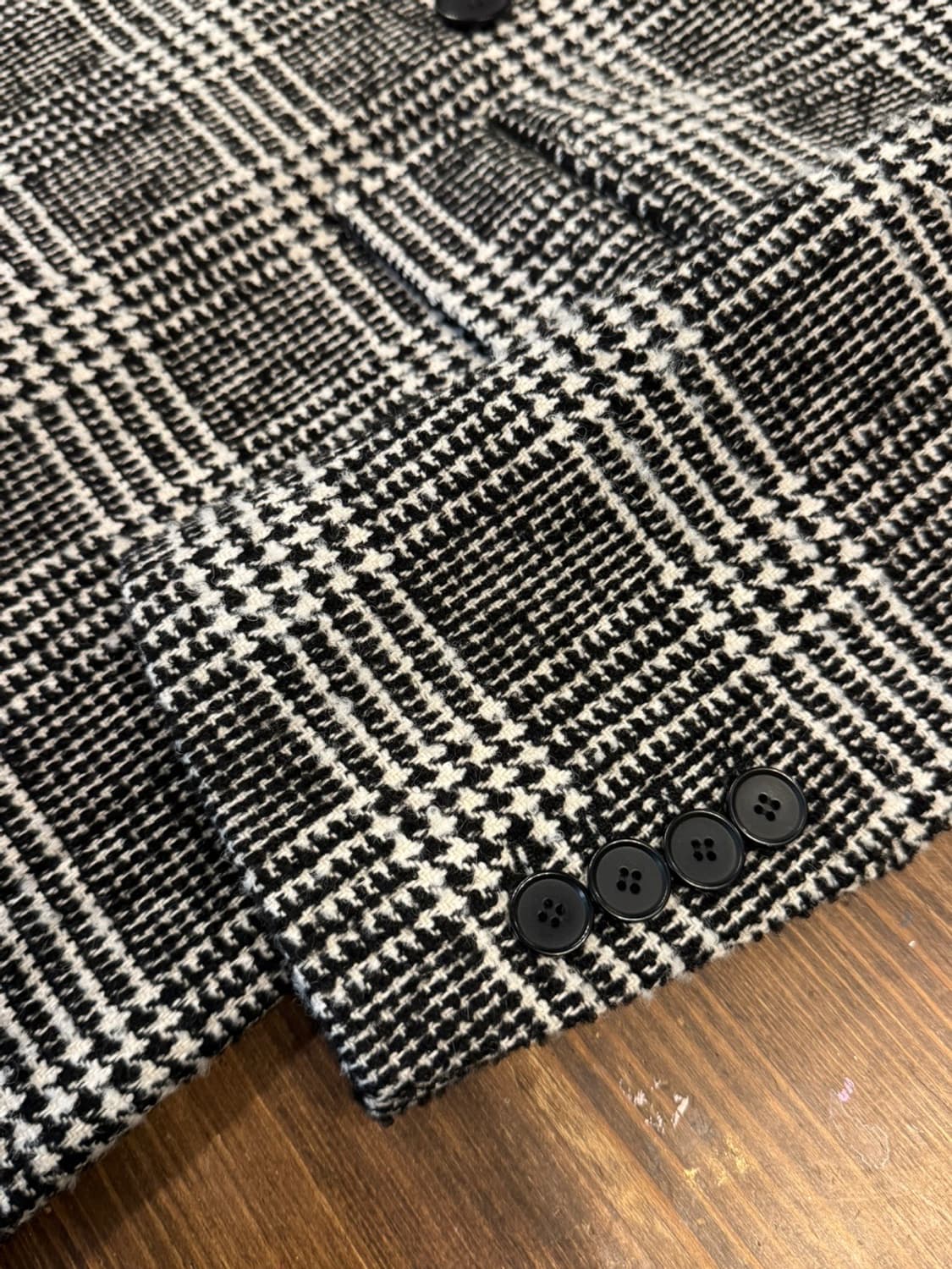 산드로 더블 브레스티드 코트 슬림100 상품이미지8