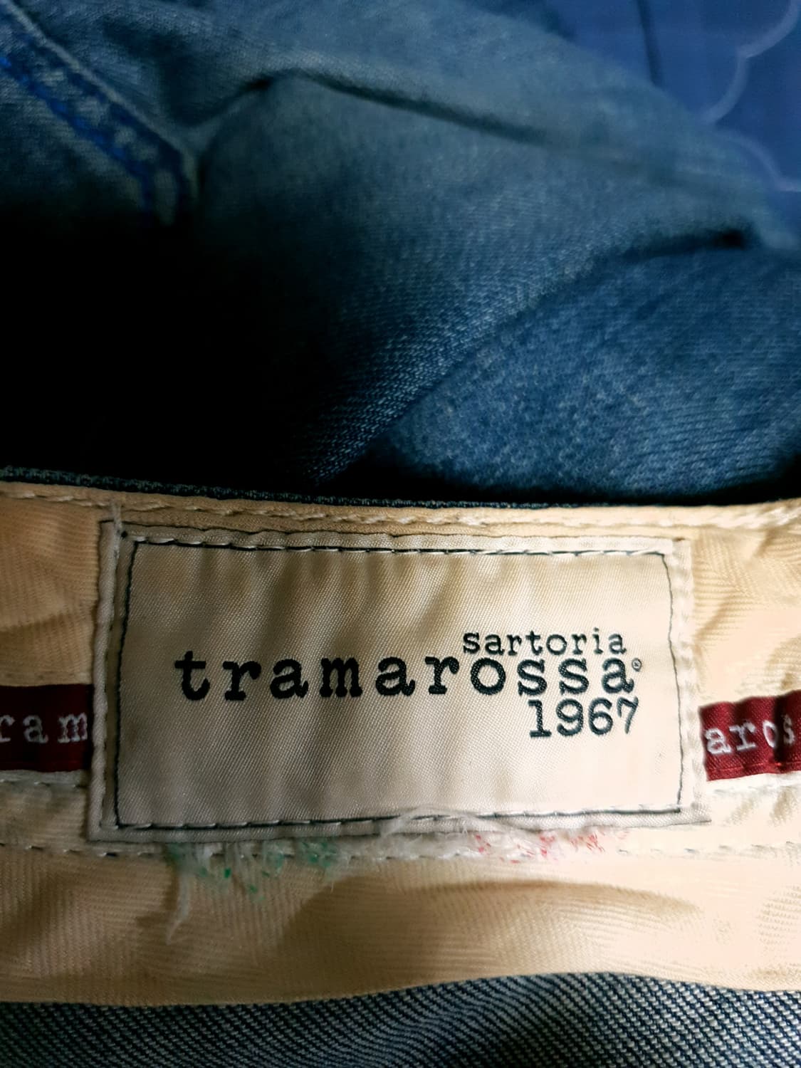 (이태리) 트라마로사 테일러드 레오나르도 빈티지워싱 스판 데님진 (32) 상품이미지8