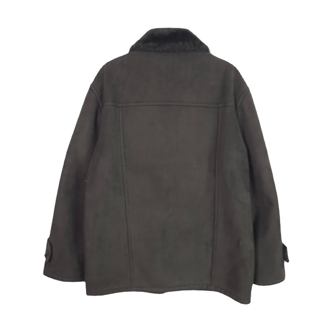 MC Classic 빈티지 브라운 양털카라 샤무드 무스탕 M 상품이미지2