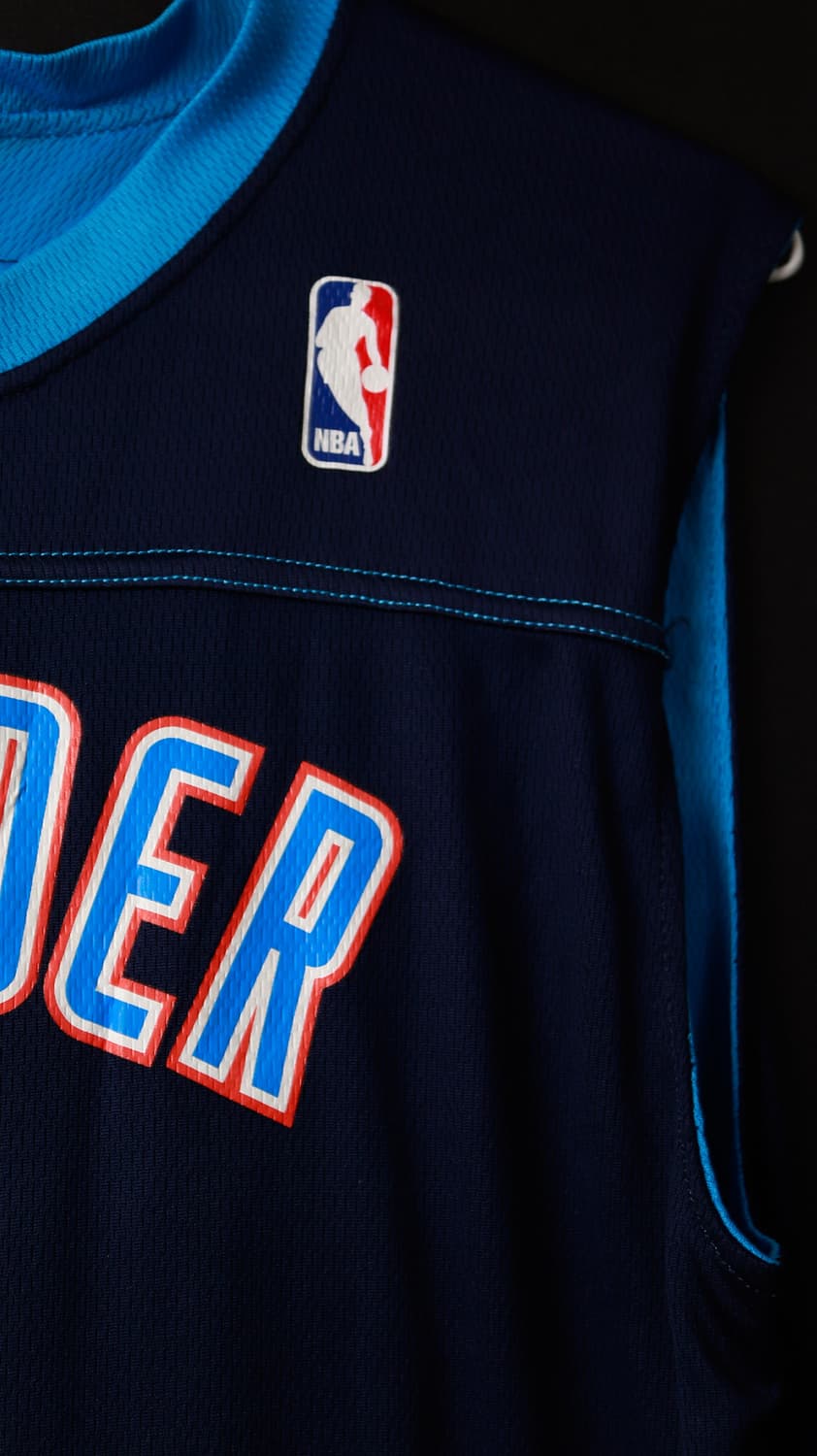 NBA 오클라호마썬더 양면농구져지 상품이미지2