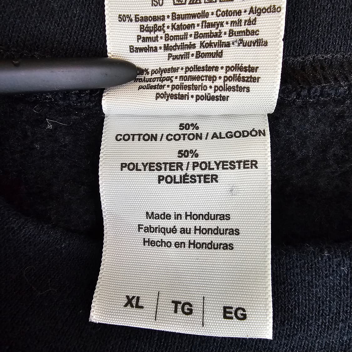 길단 블랙 맨투맨 기모 스웻셔츠 상품이미지8