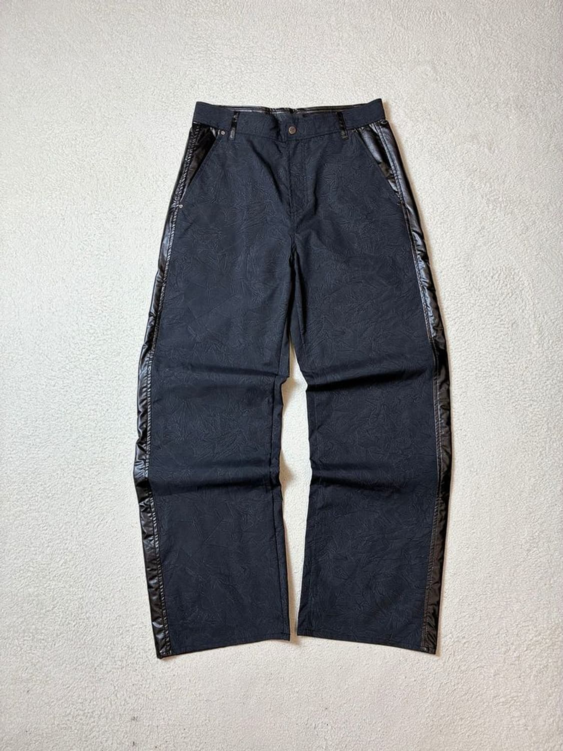 본바트 VONVAT 펑크 코팅 배색 팬츠 PN7188 상품이미지1