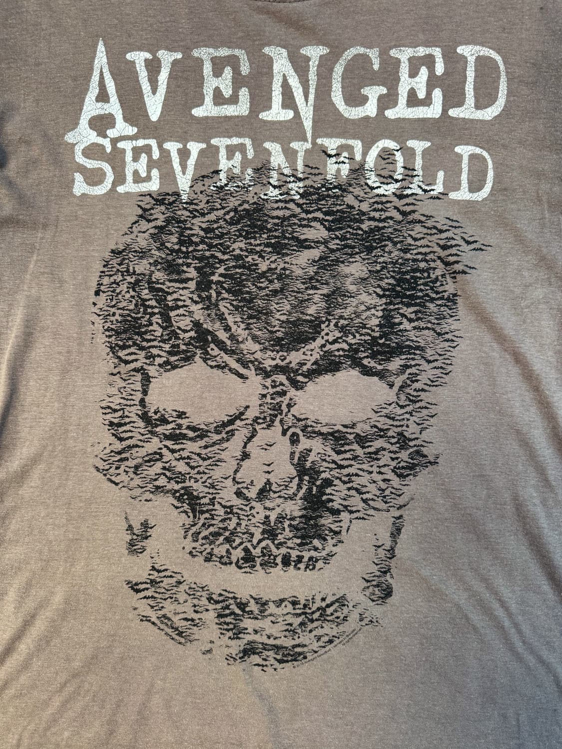 Avenged Sevenfold – Distressed Skull T-s 상품이미지4