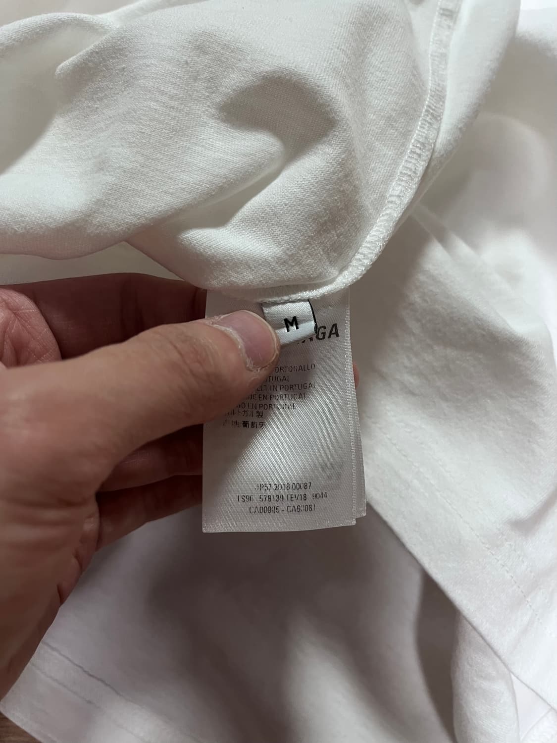 발렌시아가 오버핏 반팔 티셔츠 M 상품이미지4