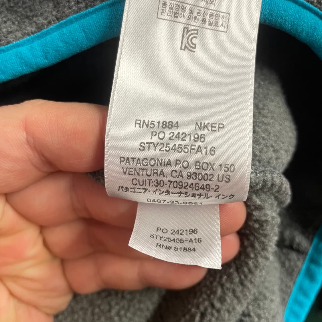 파타고니아 신칠라 플리스 풀오버 스냅티 상품이미지10