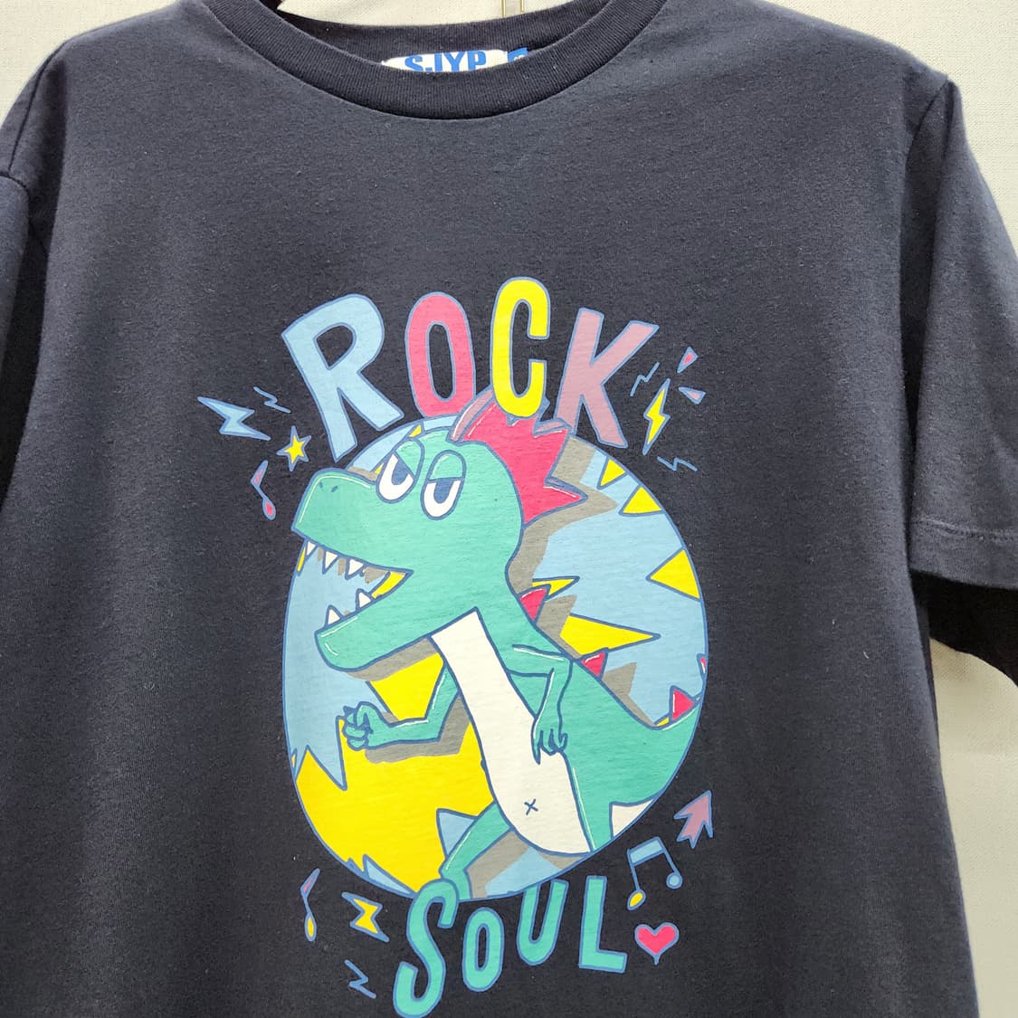 SJYP 공룡 디노 빅프린팅 반팔티 S(M) 상품이미지2