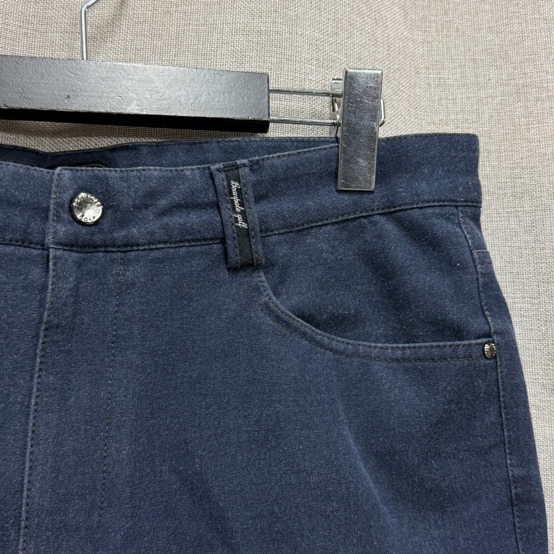 [33] 빈폴 골프 남성 네이비 데님팬츠 청바지 상품이미지3