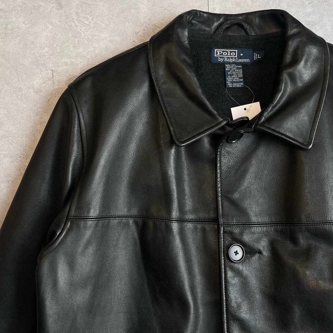 폴로랄프로렌 100% 리얼 가죽 자켓  상품이미지6