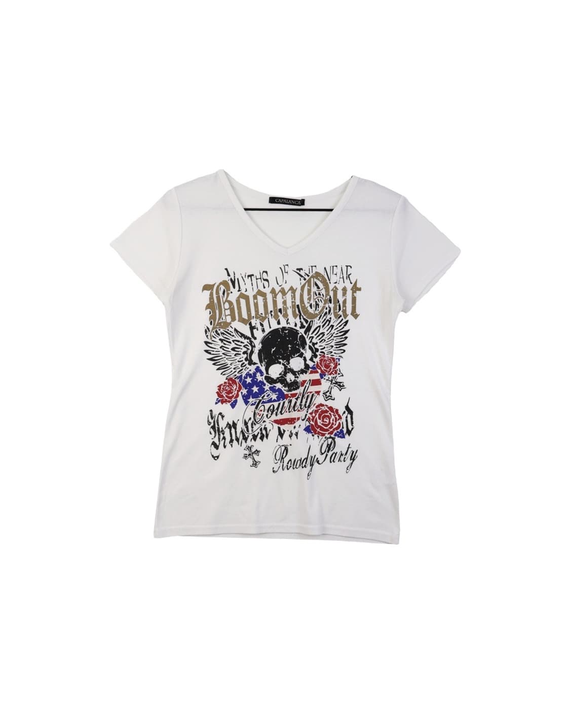 Jpn Skull Graphic Short Sleeve T-Shirts  상품이미지4