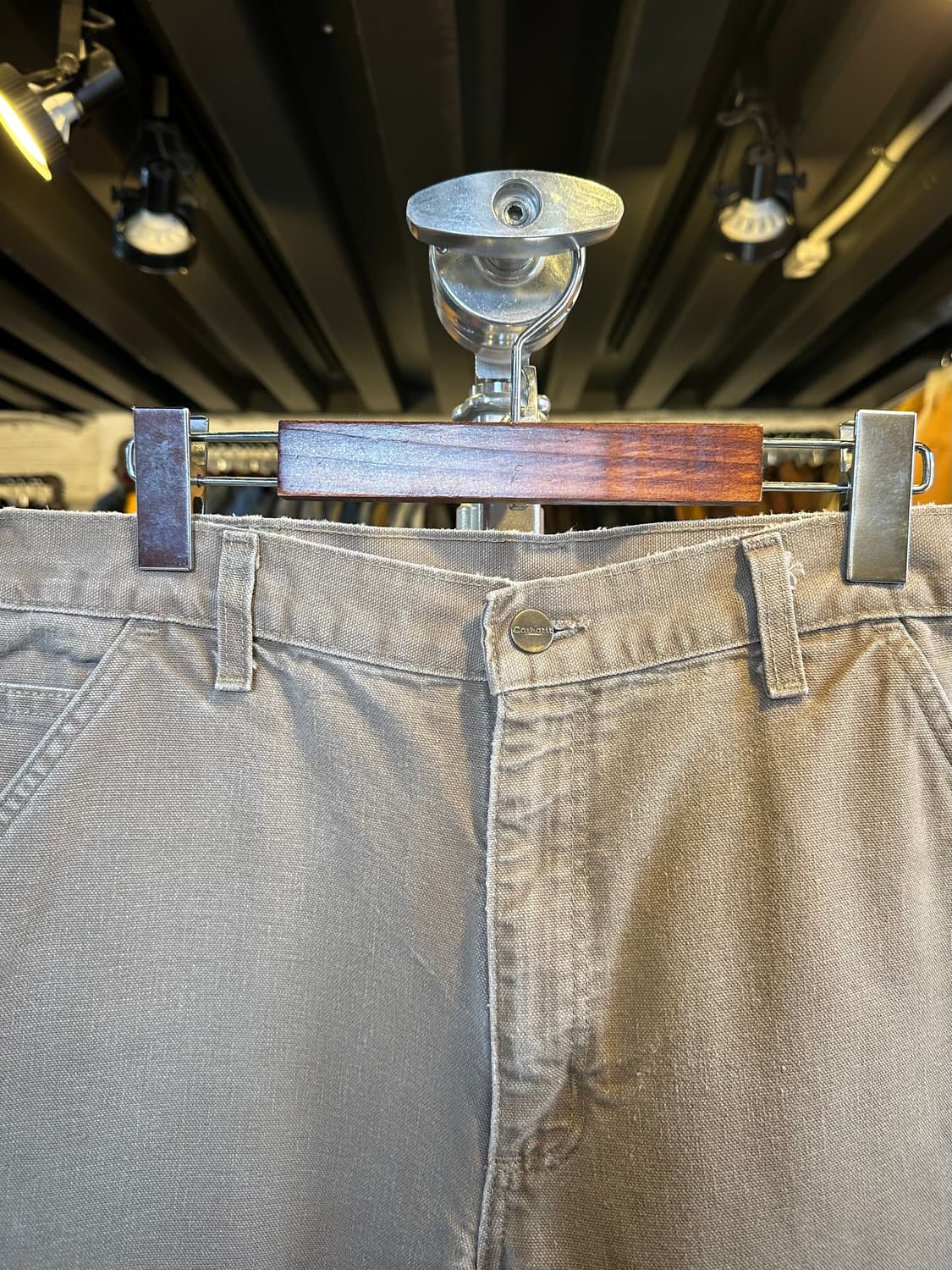 칼하트 던가리핏 싱글니 카펜터 워크 팬츠 35x30 상품이미지3