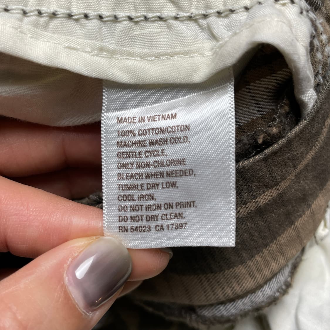 OLD NAVY 올드네이비 빈티지 체크 카고 하프 팬츠 A00750 상품이미지9