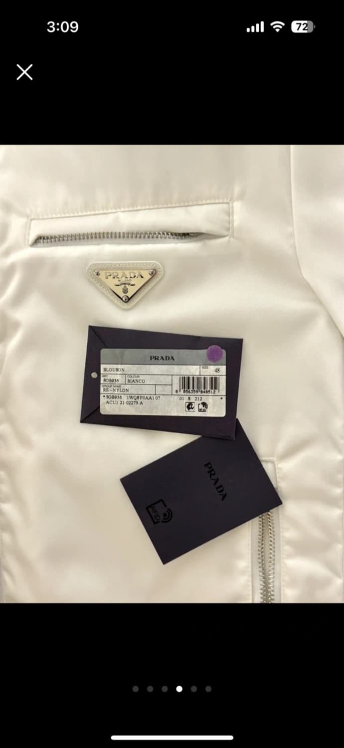 프라다 X 아디다스 리나일론 점퍼 48  상품이미지3