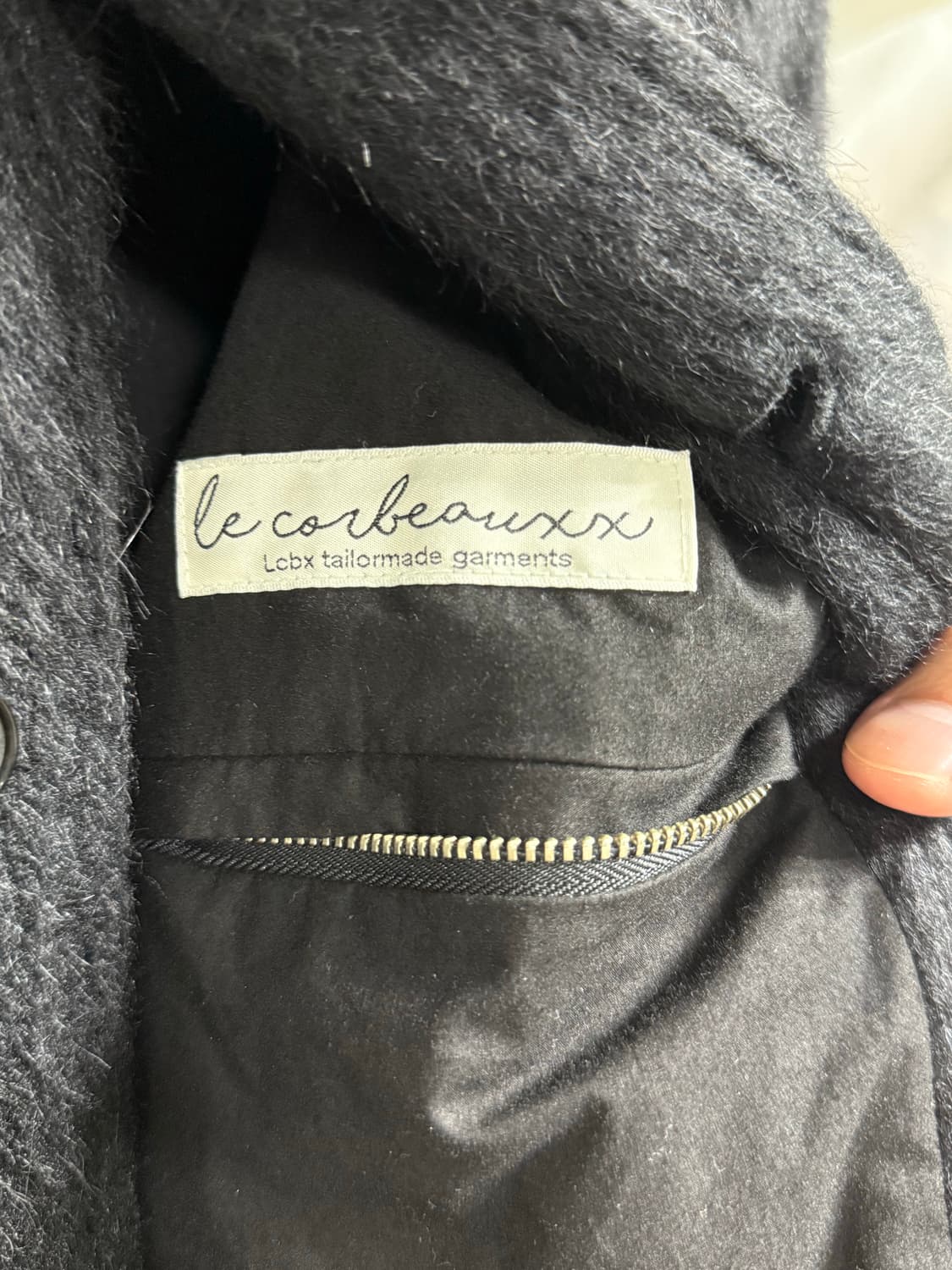 LCBX 모헤어 코트 상품이미지3