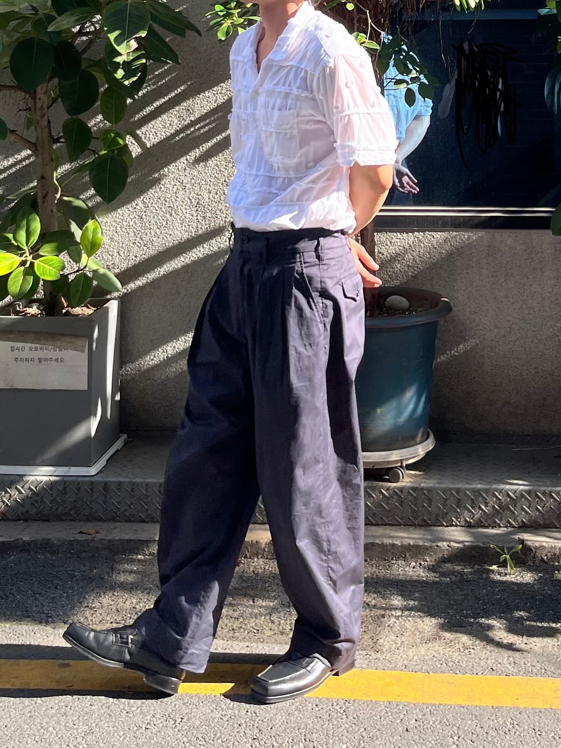 엔지니어드가먼츠 WP Pants Navy 상품이미지7