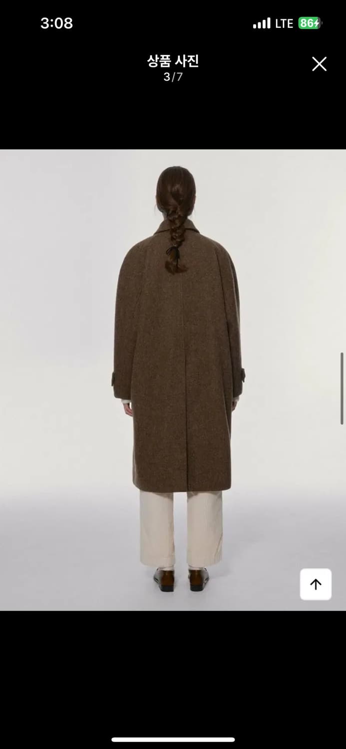 낫띵리튼 울 발마칸 코트 (타우페) 상품이미지3