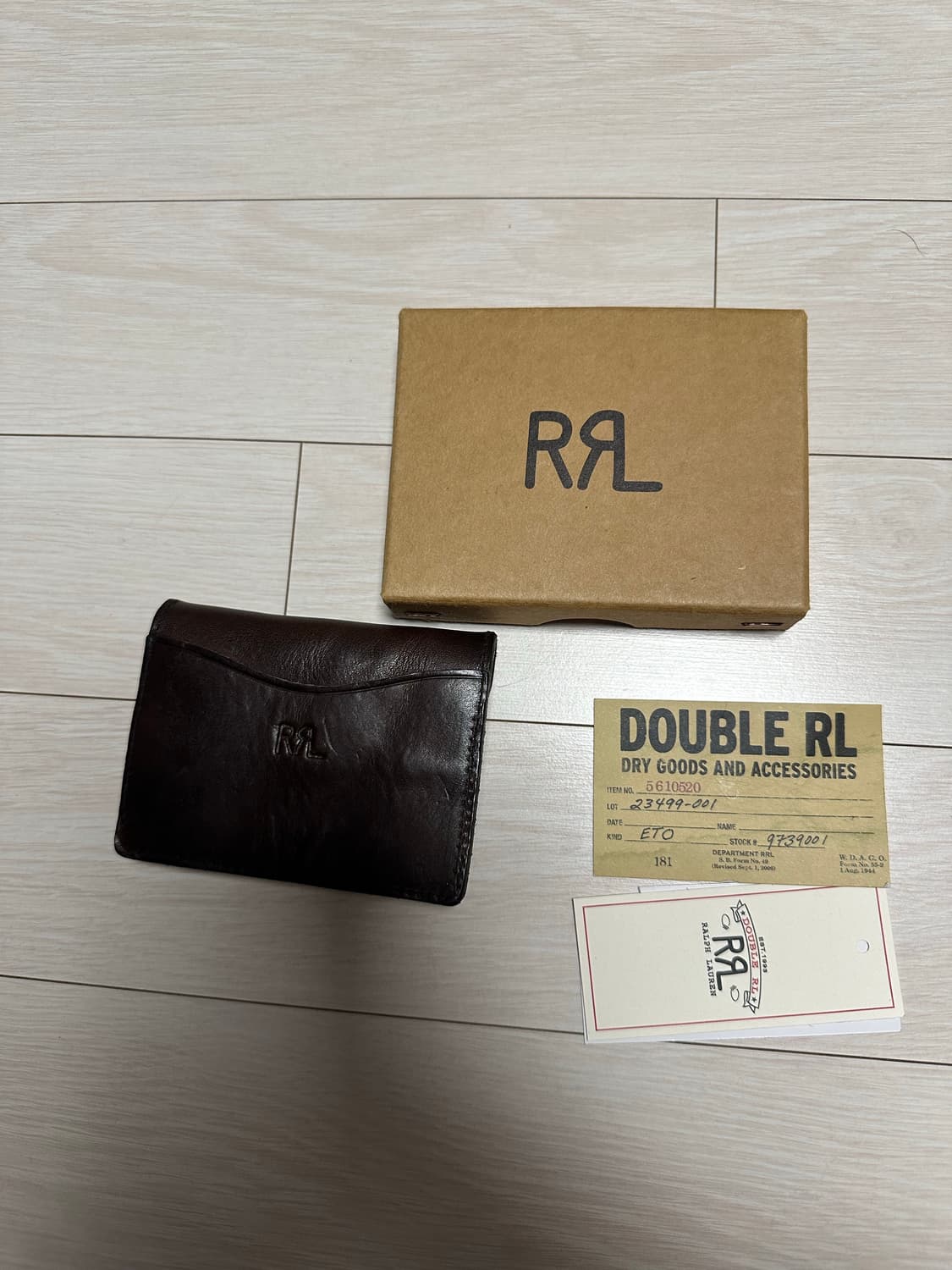 RRL 콘초 카드케이스 상품이미지2