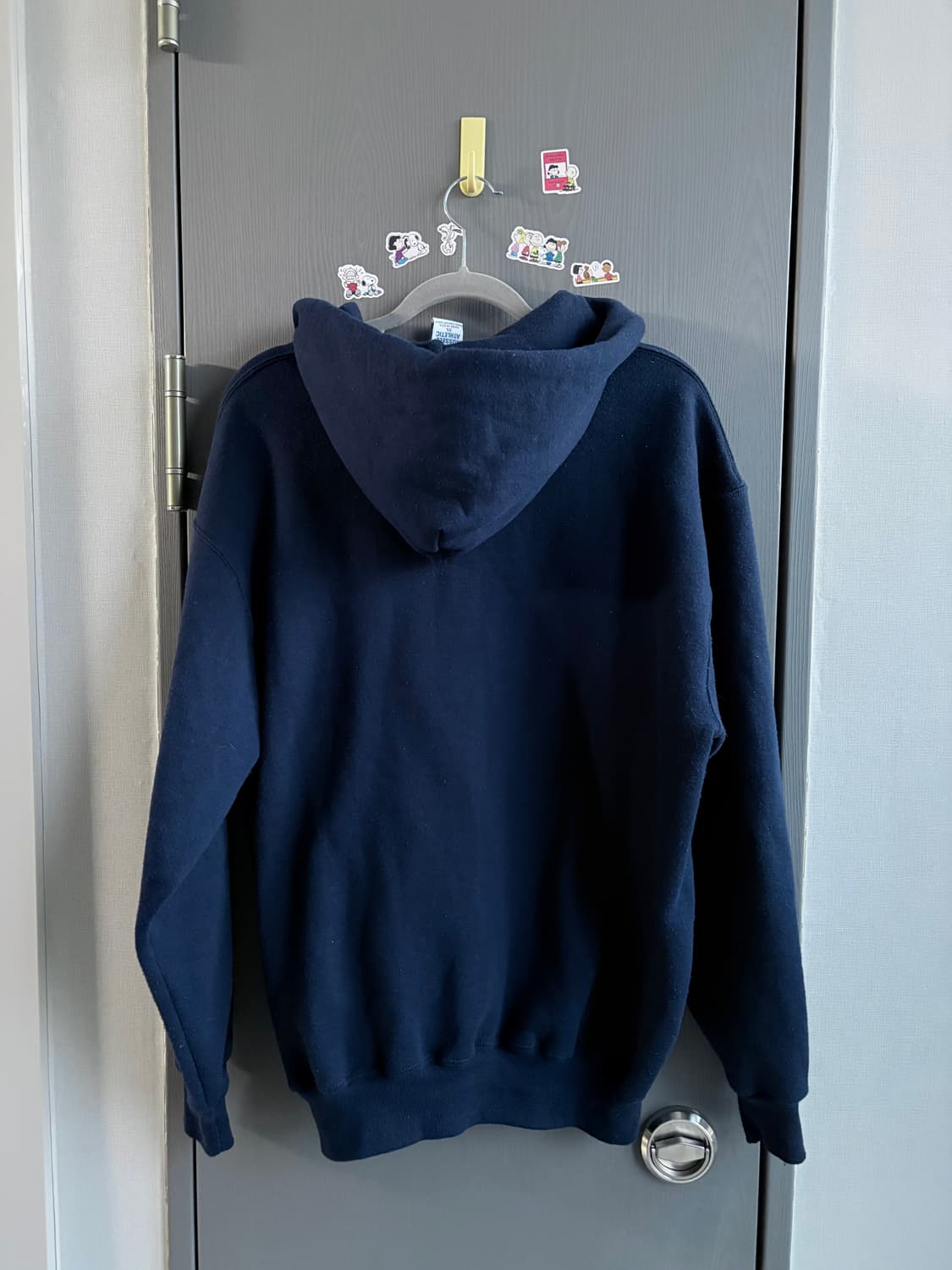 (XL) 90s 러셀 USA 네이비 후드 집업 상품이미지2