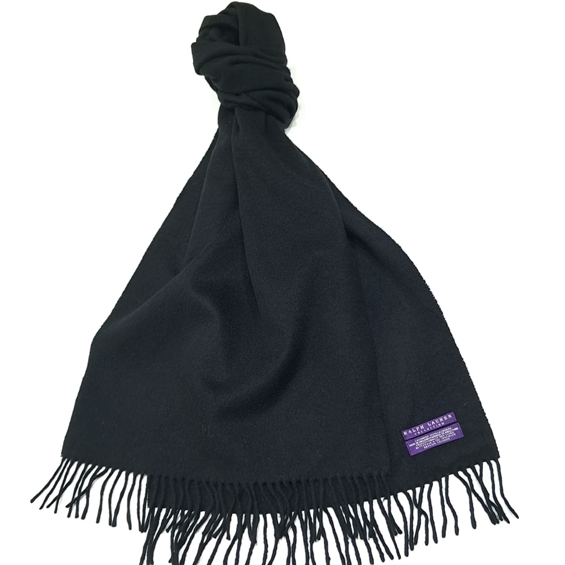 MX576 폴로 90s 영국판 캐시미어 RL자수 퍼플라벨 머플러목도리 상품이미지2