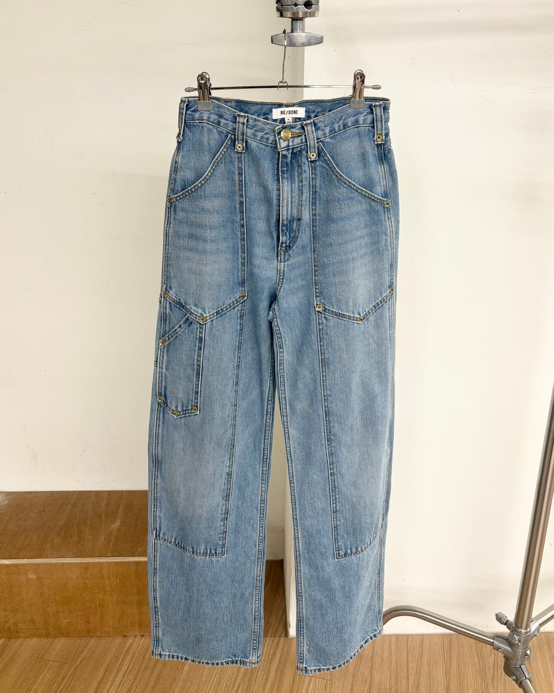 리/던 수퍼 하이 워크웨어 데님 팬츠 상품이미지1