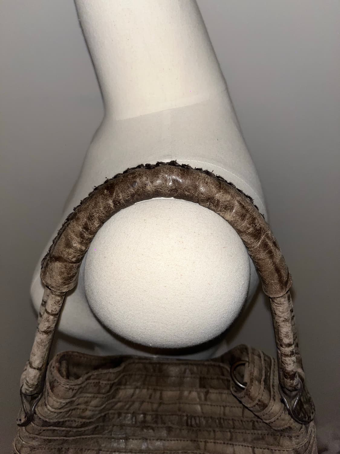 Japanese vintage beige shoulder bag 상품이미지4