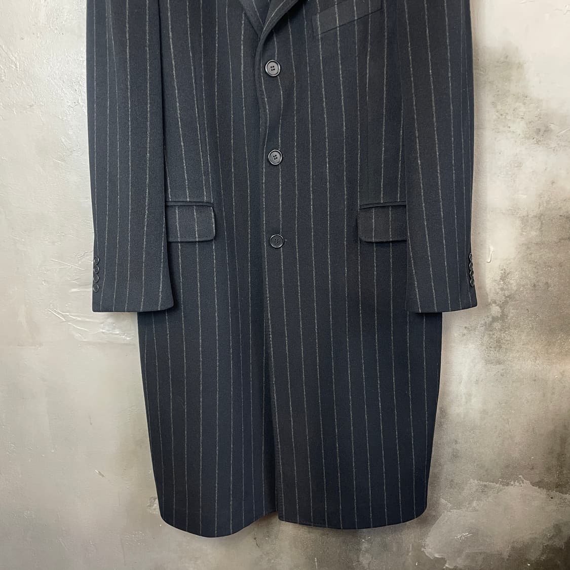 90s 알렉산더 맥퀸 스트라이프 코트 상품이미지4