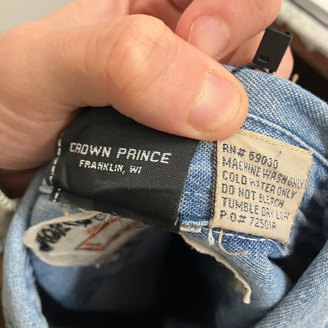 N241 할리데이비슨 데님 청셔츠 상품이미지5