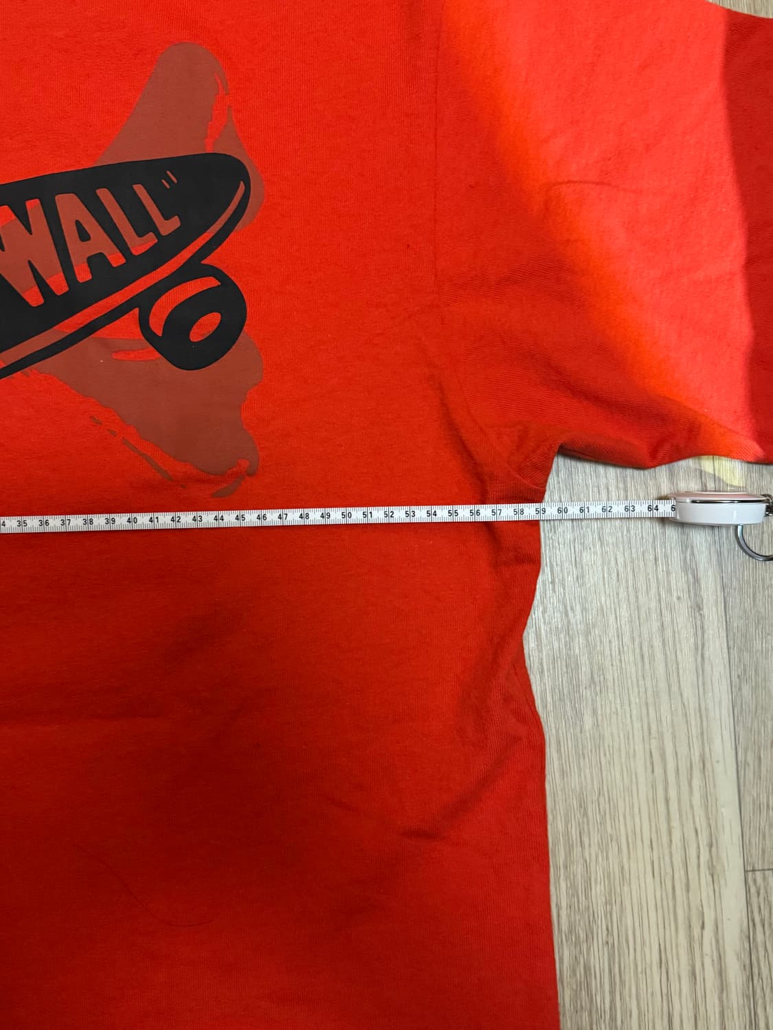 Wtaps 더블탭스 반스 보더 포켓 티셔츠 오렌지 상품이미지5