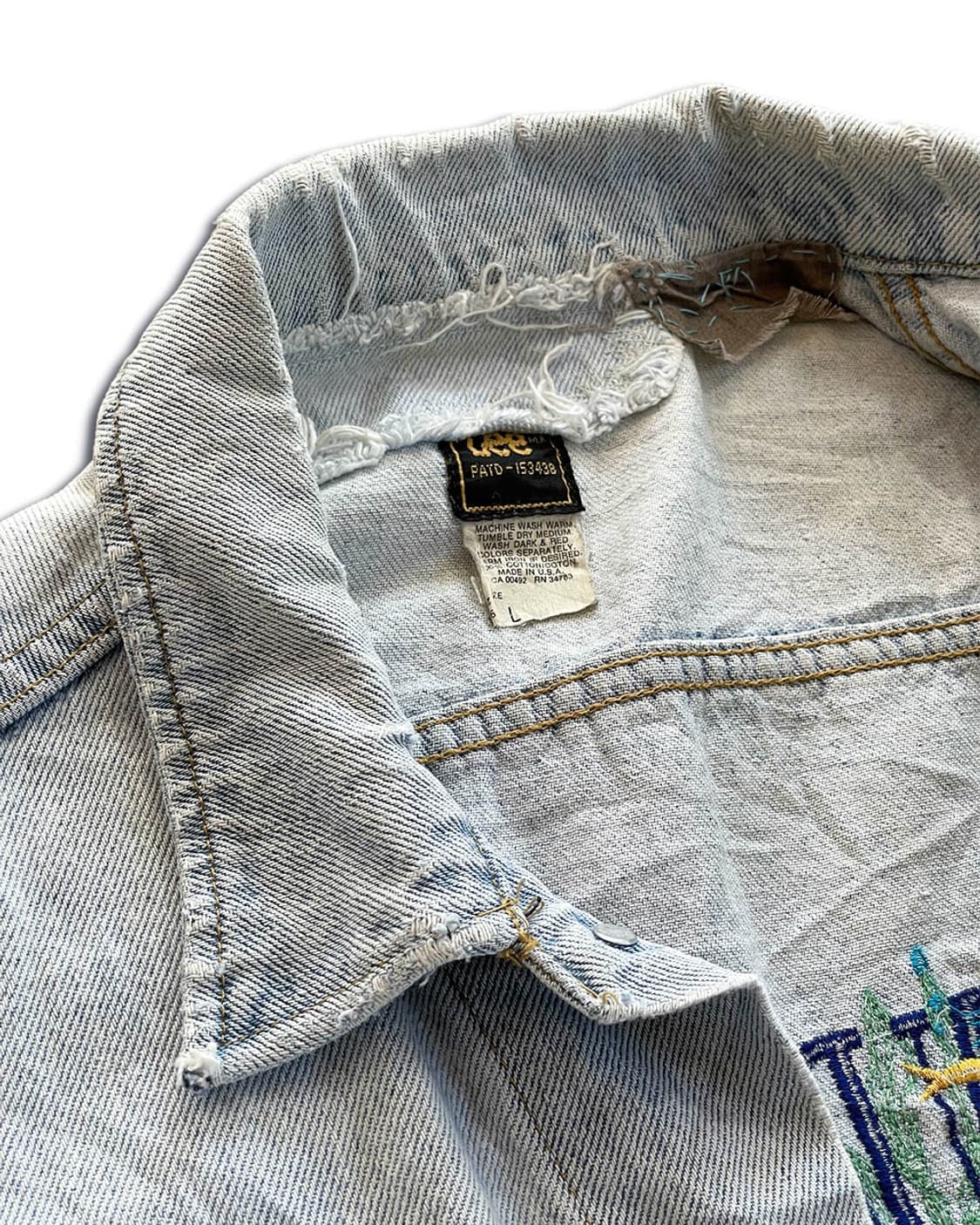 80-90s Lee Custom Trucker Jacket 상품이미지4