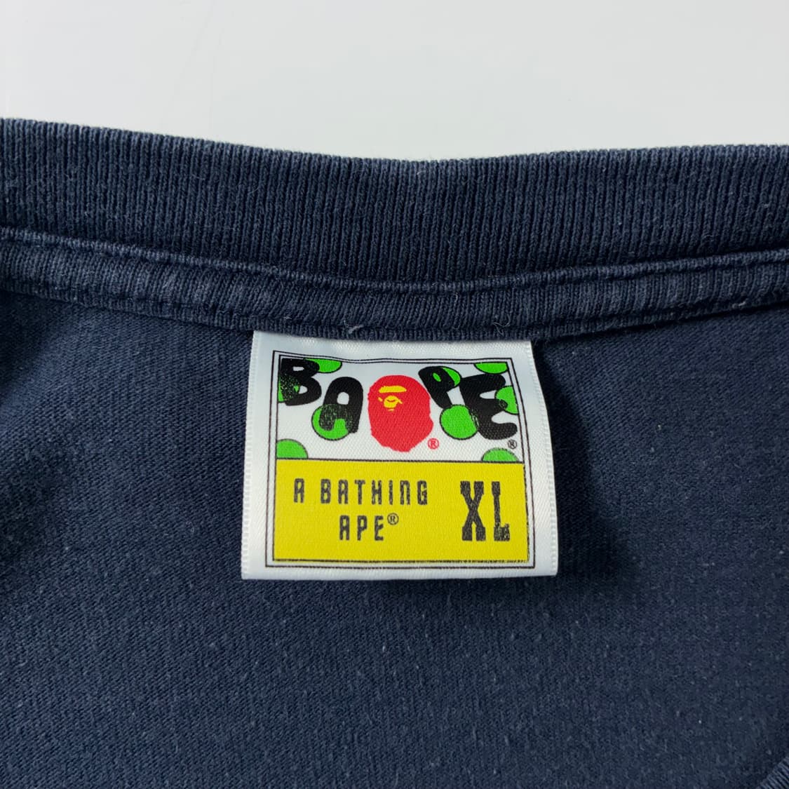 Bape  베이프 컬리지 네이비 반팔 티셔츠  상품이미지5