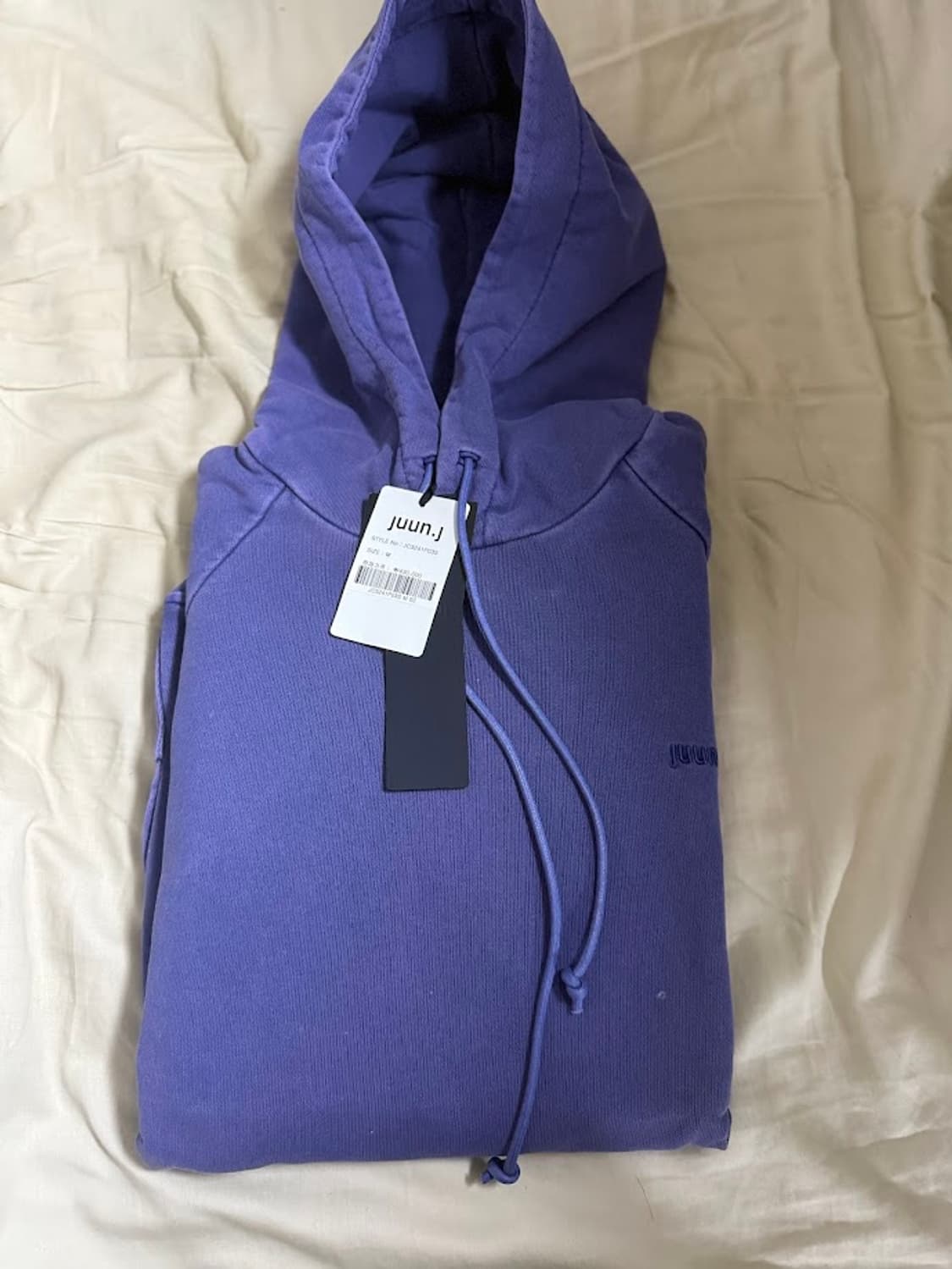 준지 가먼트다잉 후드  상품이미지2