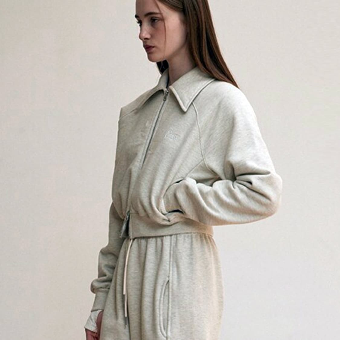 에잇데이즈어위크(EIGHT DAYS A WEEK) 기모안감 카라집업 프리 상품이미지4