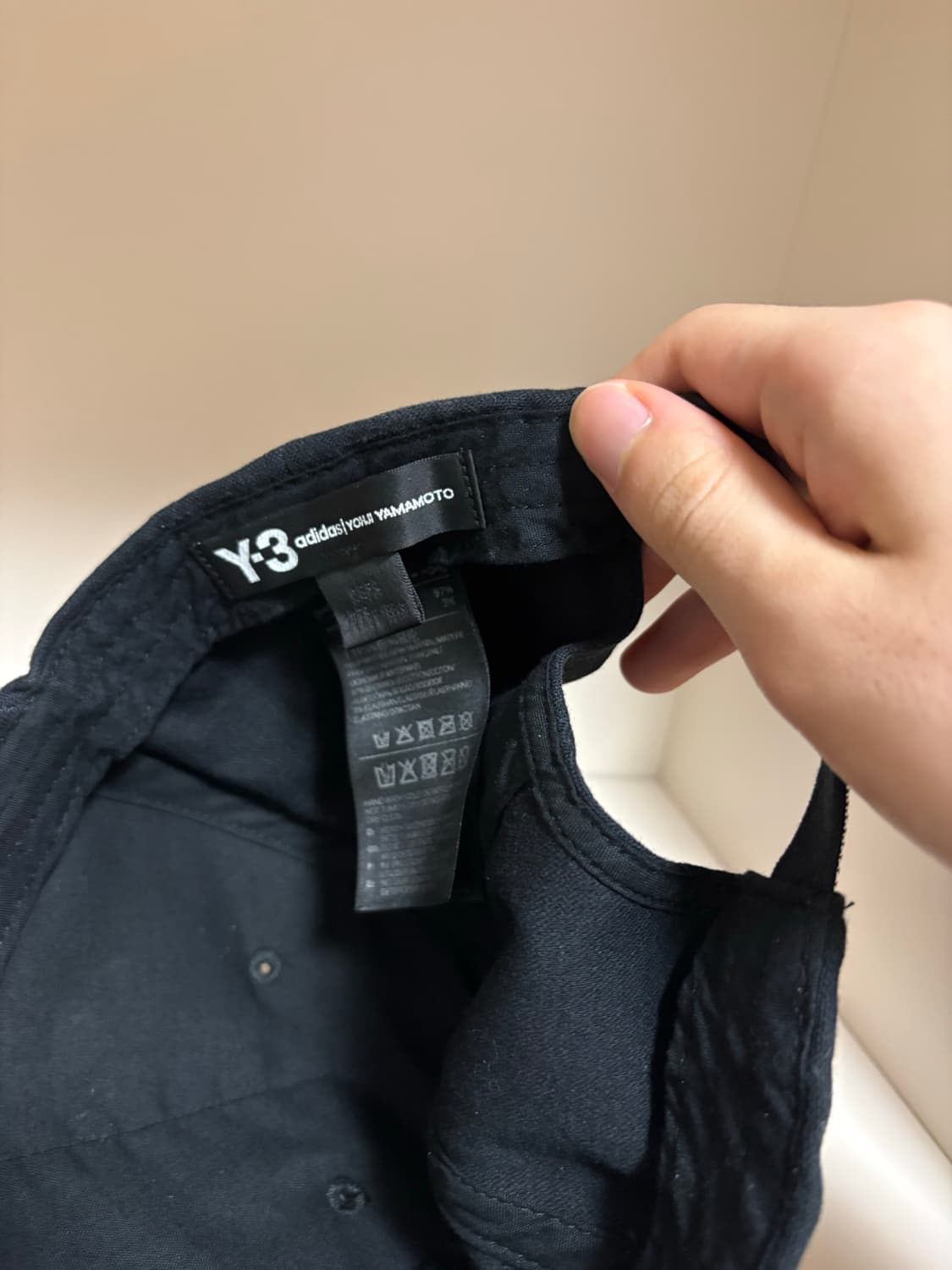 Y-3 볼캡 블랙 상품이미지4